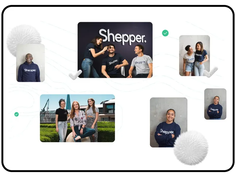 Shepper Website on Mobile Device